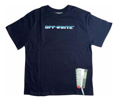 Playera Off-white Negra