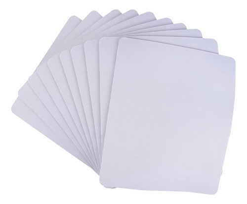 Pack 10 Mouse Pad Blanco Para Sublimación 24x20cm X 3mm