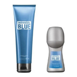 Individual Blue Avon Shampoo + Des. Bolilla Set X 2 