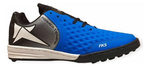 Tenis Futbol Rápido Azul \u002F Negro Fut7 Cosido | Envío gratis