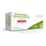 Avivia Ezetimiba Simvastatina 10mg/ 20mg Oral 28 Comprimidos