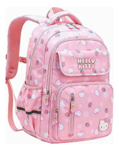 Hello Kitty Child Mochila Moda Desenho Animado Bolsa