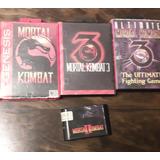 Lote Mortal Kombat Sega Genesis