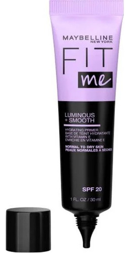 Primer De Maquillaje Maybelline Fit Me Luminous + Smooth Hyd