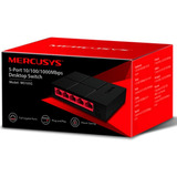 Switch 5 Puertos Gigabit Mercusys Ms105g Serie Desktop