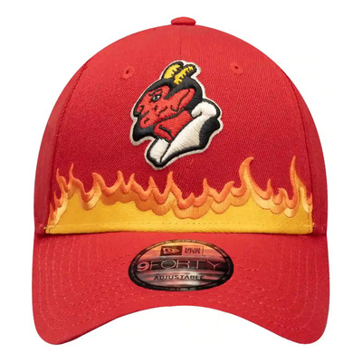Gorra New Era Lmb 9forty Diablos Rojos Del México Flames Tea Color Rojo Talla Única | Envío gratis