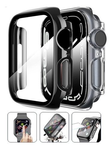 Estuche Funda + Protector Pantalla Apple Watch 41mm 45mm