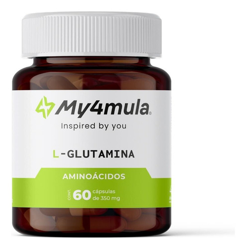 L-glutamina, 30 Cápsulas De 350 Mg