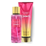 Kit Victoria's Secret Body Splash + Hidratante Romantic