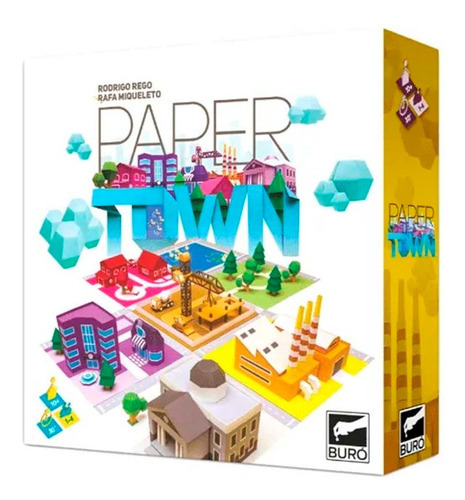Paper Town, De Rodrigo Rego. Editora Paper Games, Capa Dura Em Português, 2021