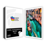 1000 Folhas Papel Fotográfico Matte Alta Qualidade 180g A4