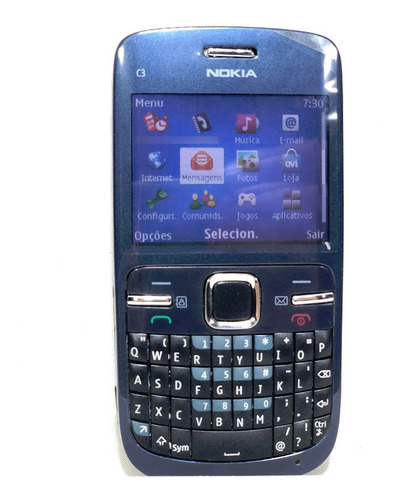 Nokia C3 00 Desbloqueado  Azul Violeta 