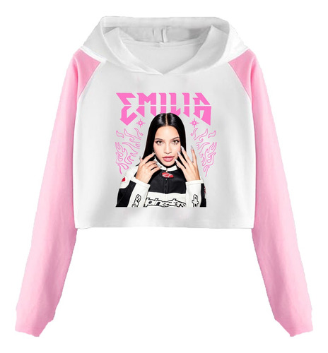 Buzo Corto Capucha - Emilia Mernes Merch 001