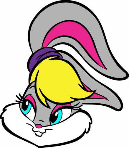 Adesivo Lola Bunny Pernalonga Looney Tunes - 20cm