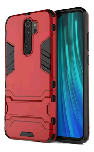 Estuche Para Xiaomi Redmi Note 8 Pro Armor Rojo