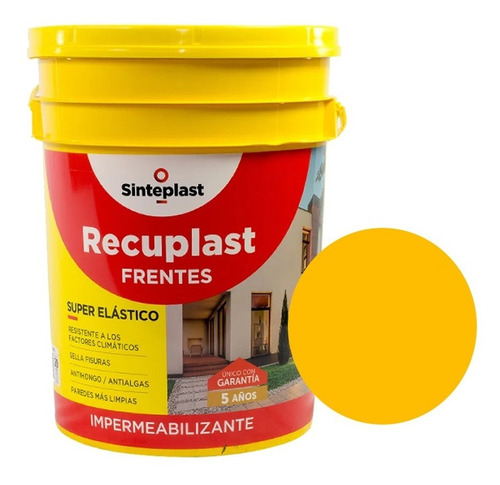 Recuplast Frentes Impermeabilizante  X 20 Lts -colores