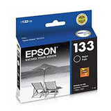 Cartucho Epson T133 Negro Original Tinta 7 Ml T133120