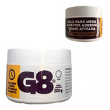 Gel Cola Fabricação Mega Hair Fita Adesiva G8 300gr -preta