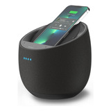 Belkin Soundform Elite Altavoz Inteligente De Alta Fidelidad + Cargador (altavoz Bluetooth Controlado Por Voz Alexa), Tecnología De Sonido Por Devialet, Carga Inalámbrica Rápida Para iPhone, Samsung