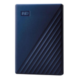 Disco Duro Externo Azul Wd My Passport 2tb Windows Y Mac