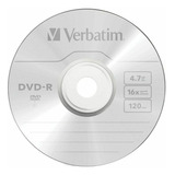Verbatim Discos Virgenes Dvd- Dvd+r 16x 4.7gb 50 Piezas /v