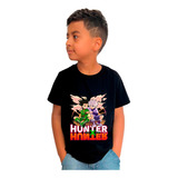 Camiseta Infantil Hunter X Hunter Gon E Killua Parceiros