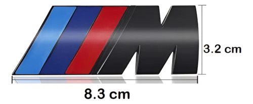 Emblema Adhesivo M - ( Negro ) Bmw Foto 3