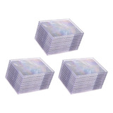 Card Sleeve Top Loader 30 Protectores De Tarjetas De Plástic