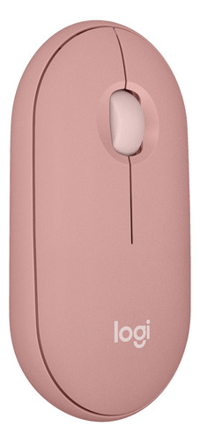 Logitech Pebble Mouse 2 M350s Inalámbrico Bluetooth, Rosa