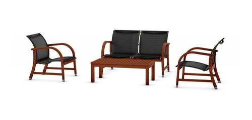 Set Manhattan De 4 Piezas Ideal Para Jardin Y Exteriores