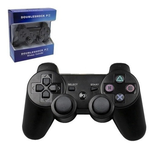 Controle Joystick Sem Fio Sony Playstation Dualshock 3 Preto