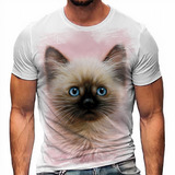 Camiseta Gato Filhote Siamês A