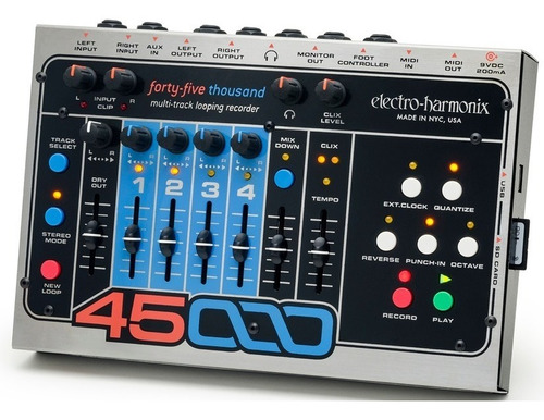 Pedal Electro Harmonix 45000 Multi-track Stereo Looper !!