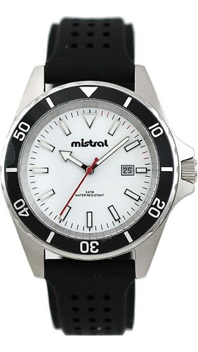 Reloj Hombre Mistral Analogo Sumergible Calendario Garantía 