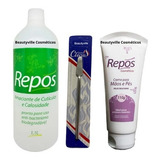 Repos Amaciante 1,1 + Creme Pele Delicada 110g+ Espatula 260