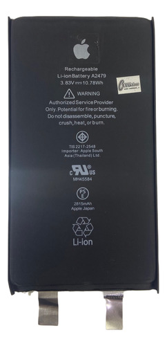 Bateria iPhone 12/12pro Original Sin Flex Garantia 6 Meses