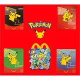 Envelopes Pokemon Mc Donald's Cartas+adesivos+moldura+estojo