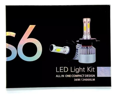 Kit Cree Led S6 Pro Hd Premium Plus H7 H1 H11 H4 9006 H3