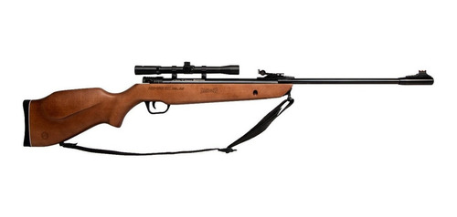 Rifle Mendoza Rm-100 Barniz Con Mira 4x32 Cal. 5.5mm  
