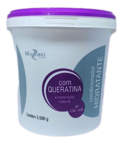 Hidratação Completa Creme Queratina Mairibel Balde 3,500kg