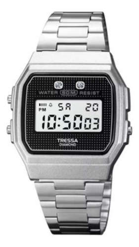 Reloj Tressa Mujer T-brisa Vintage Wr50 Digital Jr Joyas