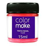 Tinta Facial Neon 15ml Colormake Unitário