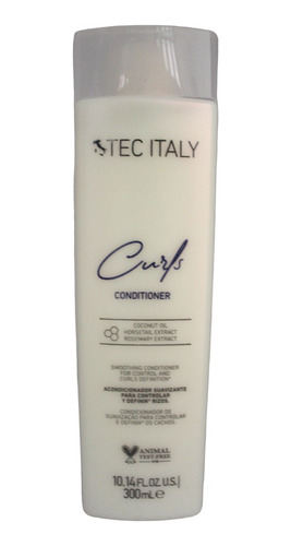  Tec Italy Curls Acondicionador Control  Definicion De Rizos