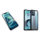 Funda Acrílico + Hidrogel Compatible Con Motorola Moto G14