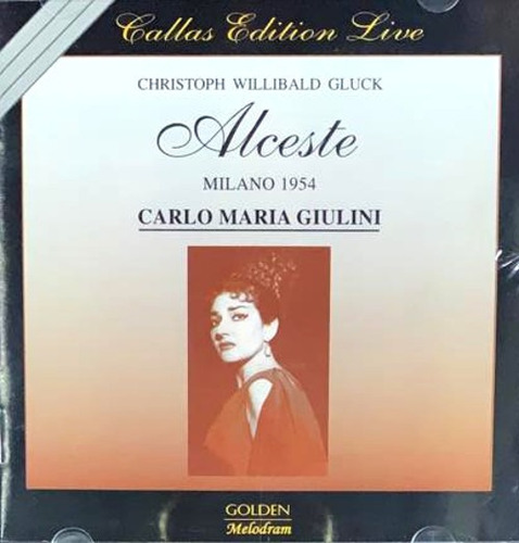 Gluck - Alceste - Callas Panerai Giulini - 2 Cds.