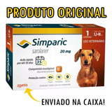 Antipulgas Simparic 20mg Para Cães 5 A 10kg 1 Comprimido