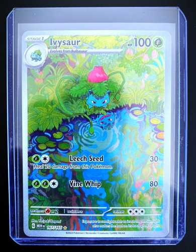 1 Carta Original Ingles 151 Pokemon Tcg 2023 Ivysaur