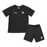 Kit Bmw Infantil Camiseta Algodão