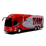 Miniatura Ônibus Tam Linhas Aéreas 2022 3 Eixos 48cm
