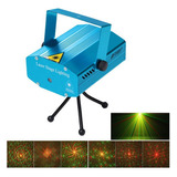 Proyector Laser Mini Luces Fiesta Navidad Puntos